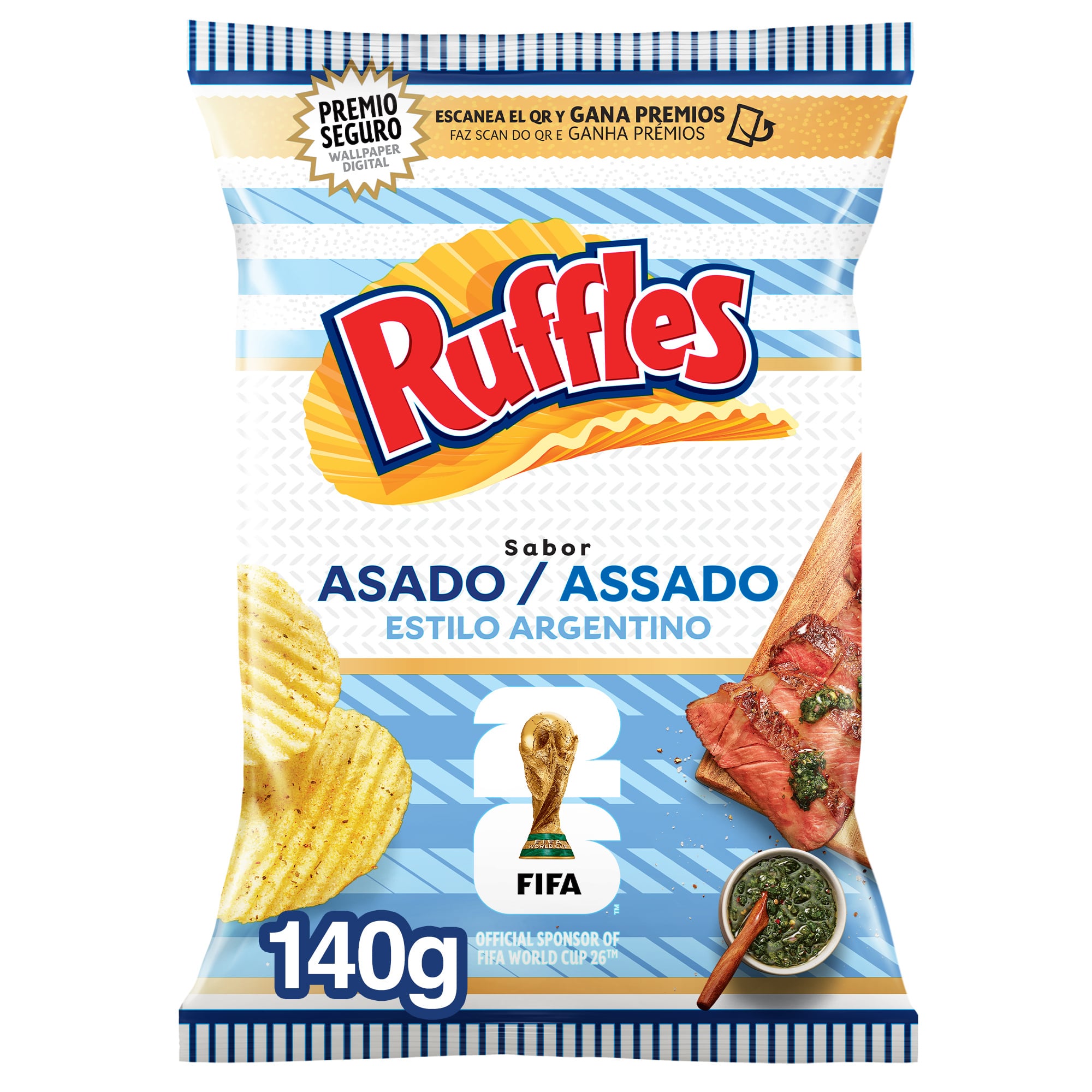 Ruffles Assado (estilo Argentino)
